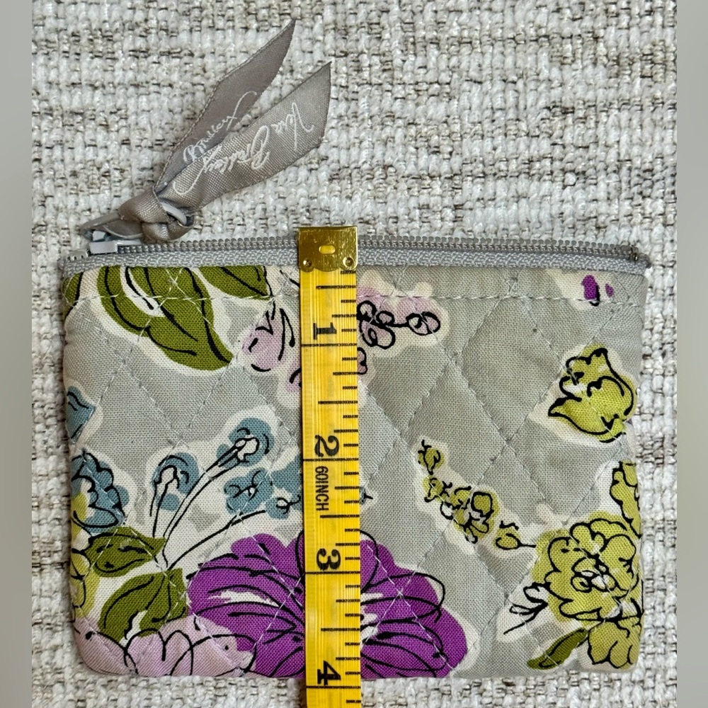 Vera Bradley Watercolor Floral purse with matching pouch - Picture 10 of 10